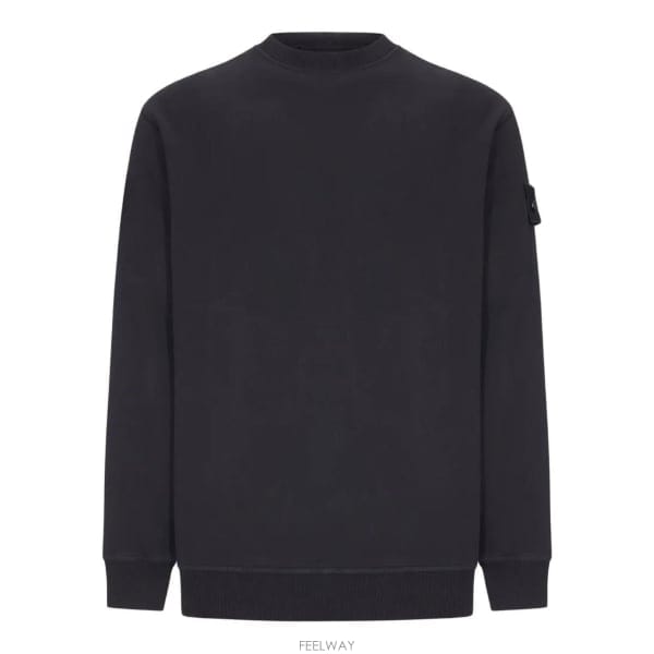 26 FW 스톤 아일랜드 크루넥 로고 패치 스웨트셔츠 V0029 L2S156100069S0F53