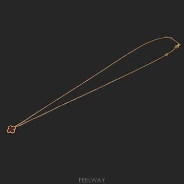 반클리프 아펠 스위트 알함브라 목걸이 커넬리언 PM