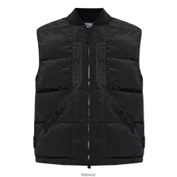 26 FW 스톤 아일랜드 지퍼 퀼팅 베스트 V0029 L2S15G100008S0019