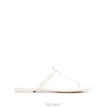 토리버치 Miller Flip Flops In 아이보리 Tpu 166808101 TP572129768