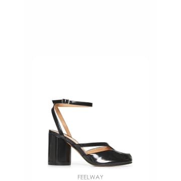 26FW 메종마르지엘라 Pump Tabi 80mm in 블랙 레더 S58WP0280P8193T8013 TP5