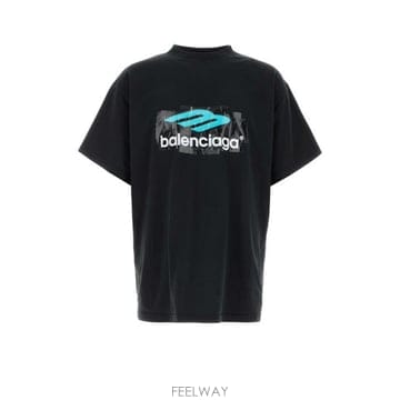 Balenciaga �ؿ� ������� �߷��þư� ���� ���������� Ƽ���� 850345TTVT4 3363�ؿ� ������� �߷��þư� ���� ���������� Ƽ���� 850345
