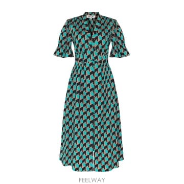25SS DIANE VON FURSTENBERG 여성 드레스 DVFDS4S002IGSGT TP57717792