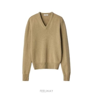 Lemaire �׶�����Ÿ �ؿ� ���޸� ���� CASHMERE V NECKED ������ PO0044LK1062400�׶�����Ÿ �ؿ� ���޸� ���� CASHMERE V NECKED ������ P