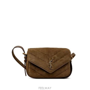Saint Laurent �׶�����Ÿ �ؿ� ���ζ� ���� LOULOU TOY SUEDE LEATHER CROSSBODY BAG 87315�׶�����Ÿ �ؿ� ���ζ� ���� LOULOU TOY SUEDE LEATHER C