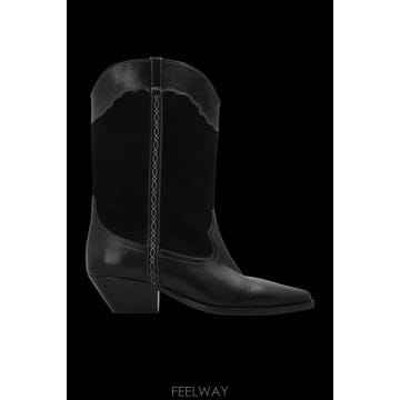 26SS 이자벨마랑 Heeled 앵클 부츠 Duerto BO0003FDD1A25SBLACK TP5705317