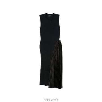 Armani �׶�����Ÿ �ؿ� ���������Ƹ����� ���� PLEATED MIDI DRESS EW005144AF30197FC006�׶�����Ÿ �ؿ� ���������Ƹ����� ���� PLEATED MIDI DRE