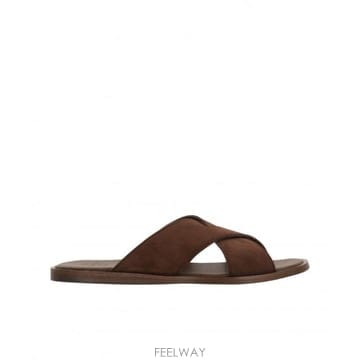 25SS CHURCH S 브라운 suede Oriyah 슬리퍼 DX01149HVF0AXO TP57808430
