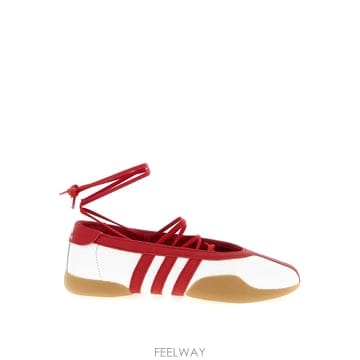26SS ADIDAS Taekwondo Mei 레더 Ballet Flats With JQ0960FTW TP5