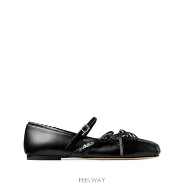 26SS 지미추 여성 Ballet 로퍼 J000180963BLACK TP576034944