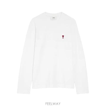 AMI 롱 슬리브 Ami de Coeur t 셔츠 BFUTS235724100 TP571831239
