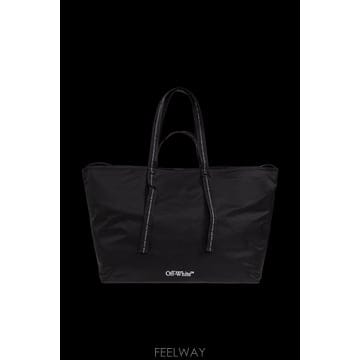 26SS Off 화이트 Diagonal Spray 쇼퍼 백 OMNA20JF25FAB0011001 TP5771