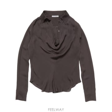 26FW 아크네 Studios Camicia in seta AB0040BZG TP577177763