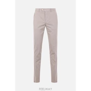 26SS 브루넬로 쿠치넬리 Italian 핏 코튼 gabardine trousers M289LI1770C60