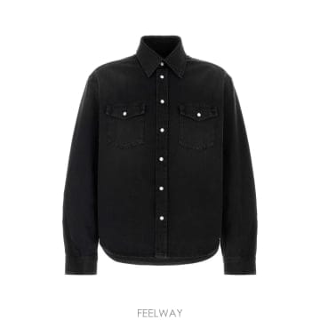 26SS Givenchy Givenchy 블랙 데님 셔츠 BM616V5110001 TP570460139