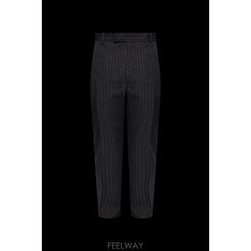 26SS 알렉산더 맥퀸 울 trousers with Lurex thread 850534QRACW1389 TP