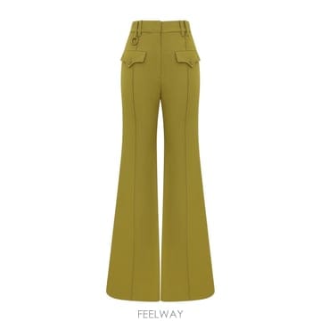 26SS 짐머만 LUNA 울 FLARE PANT 7296PS261PIST TP572480942