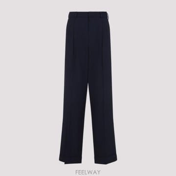 25SS CASABLANCA Tailored trousers with front pleats MPS25TR2