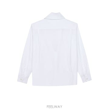생로랑 lavalliere collar 셔츠 865302Y1H489000 TP574593082