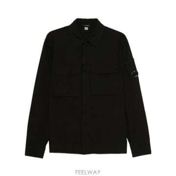 26SS C P  Company Organic 코튼 오버셔츠 20CMOS156A110143G999 TP574