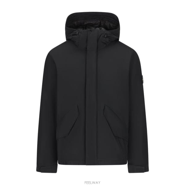 26 FW 스톤 아일랜드 크링클 렙스 후드 패디드 자켓 V0029 4100010S0A26
