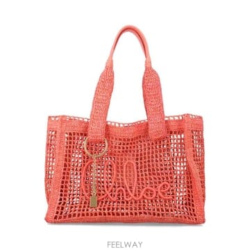 26SS chloe chloe 썸머 Banana East West 토트 백 CH26US904P08866 TP