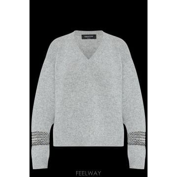 26SS 파비아나 필리피 스웨터 with shimmering sequins MAD266F056L8990000