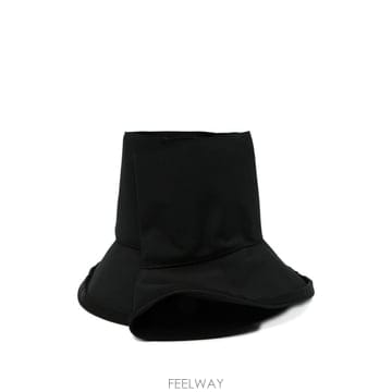 꼼데가르송 울 버킷 모자 블랙