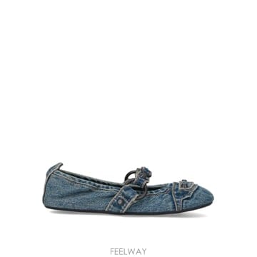 26SS Balenciaga 시티 데님 ballerinas 847511W14L14718 TP571839281
