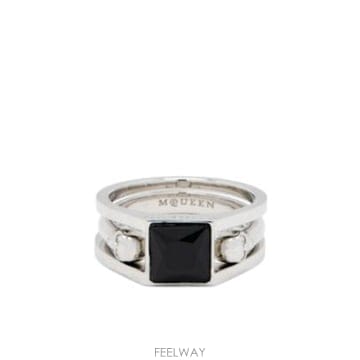 Alexander Mcqueen 26SS �˷���� ���� ���� Ring 854604J161B1112 TP57748243626SS �˷���� ���� ���� Ring 854604J161B1112 TP5774824
