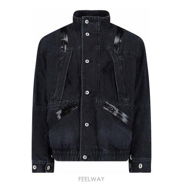 26SS Sacai Giacca In 데님 2603927M001 TP573493386