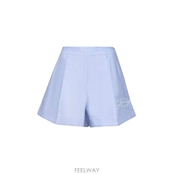 지방시 반바지 스카이 블루