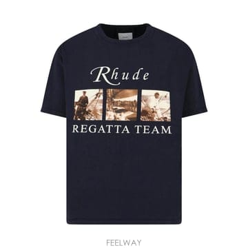 26SS RHUDE T 셔츠 RHPS26TT130126009 TP573493384