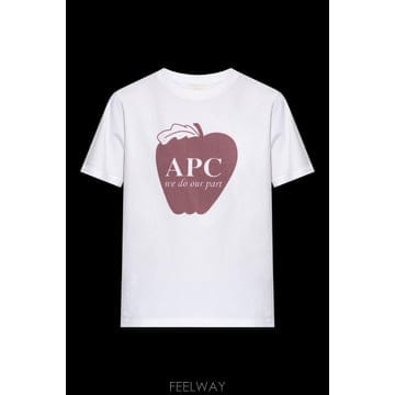 26SS A P C  T 셔츠 with 프린트 COHBMF26578AAB TP578083652