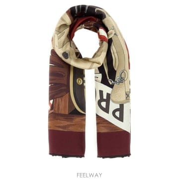 Burberry [X45]������ 8127441 A1308 ���� ��ī�� �񵵸� ����� ���÷� Printed silk Wardr[X45]������ 8127441 A1308 ���� ��ī�� �񵵸� ����� ��