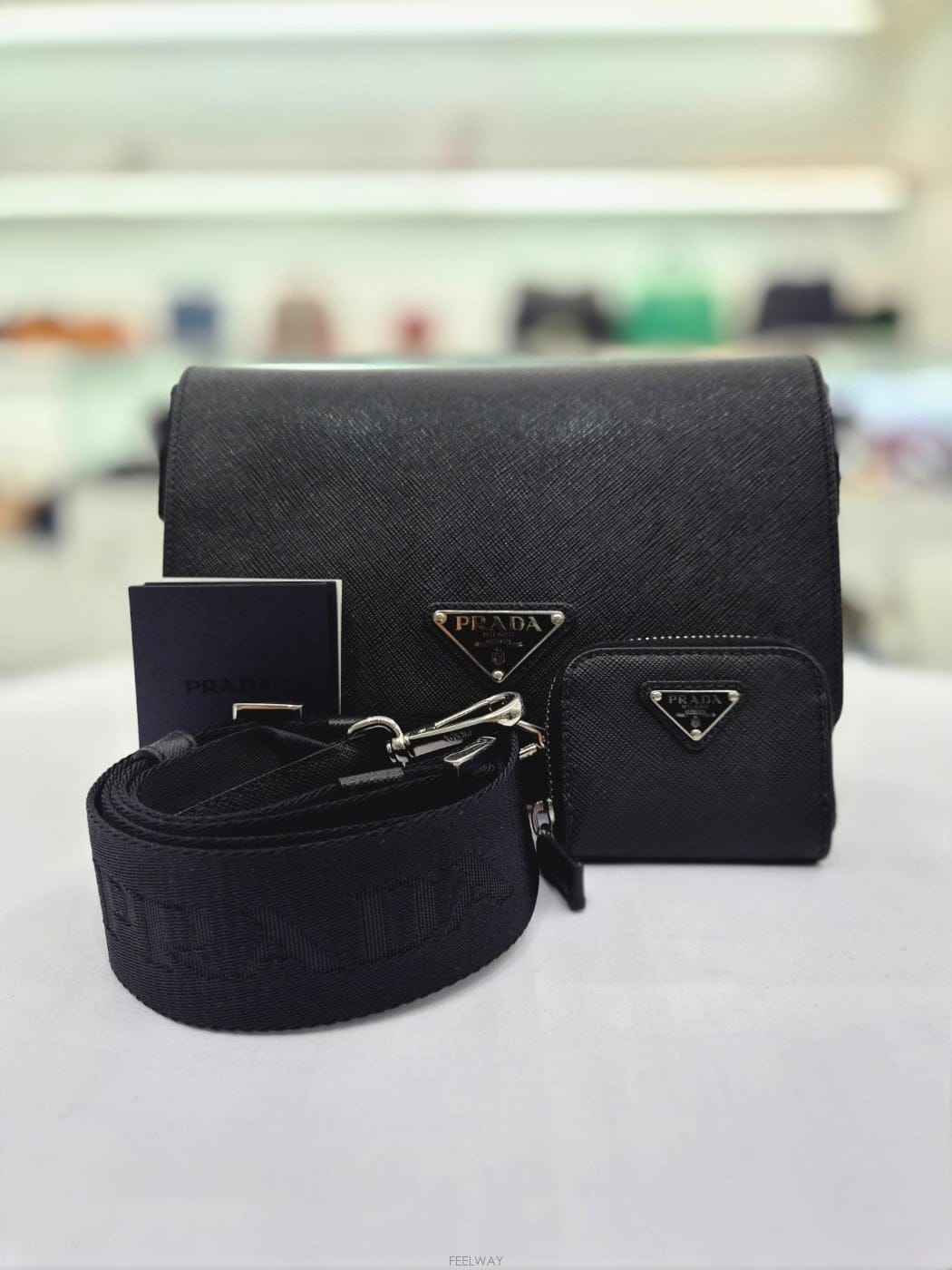 PRADA ����� ���ǾƳ� ���� ���� ��� ũ�ν��� 2VD059����� ���ǾƳ� ���� ���� ��� ũ�ν��� 2VD059