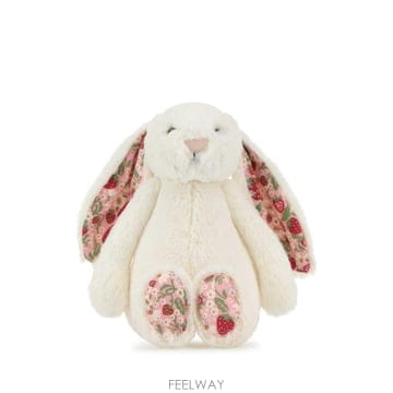 JELLYCAT [X45]JELLYCAT BPS6MS CREAM Blossom Cream Bunny Berry small[X45]JELLYCAT BPS6MS CREAM Blossom Cream Bunny Berry s
