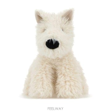 JELLYCAT [X45]JELLYCAT MUN3SDNN WHITE Munro Scottie Dog[X45]JELLYCAT MUN3SDNN WHITE Munro Scottie Dog