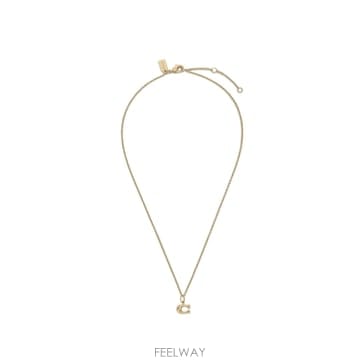 25SS COACH Brass 목걸이 37335949GLD710 TP573676615