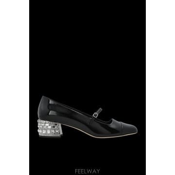 Jimmy Choo 26SS ������ Elisa heeled ���� ELISACRYSTAL45PATBLACK TP57053024626SS ������ Elisa heeled ���� ELISACRYSTAL45PATBLACK T