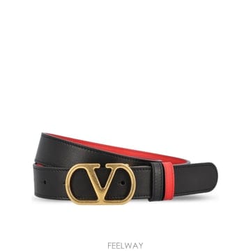 26FW Valentino 벨트 H  30 REVERSIBILE VLOGO SIGNATURE 8W2T0SQ3