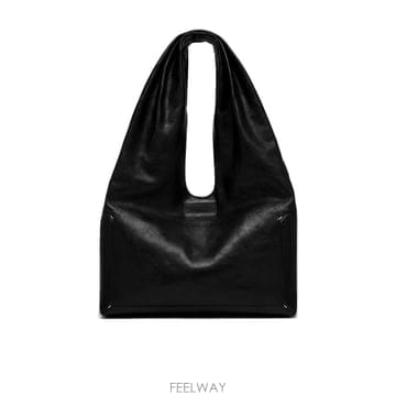 26FW 메종마르지엘라 미디움 블랙 레더 백 SB2WD0103P8982T8013 TP573536032