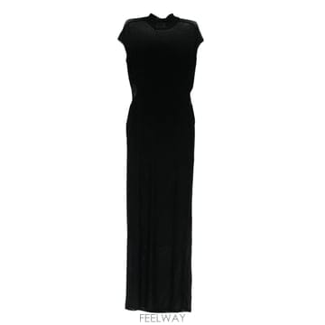25FW 장폴고띠에 Flocked 드레스 2503WDR046M00100 TP577301792
