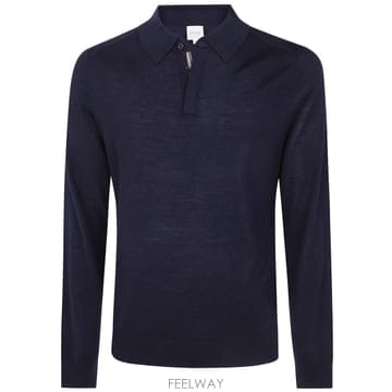 26FW 폴스미스 라이트 웨이트 앤 breathable fabric  클래식 폴로 collar  롱 slee
