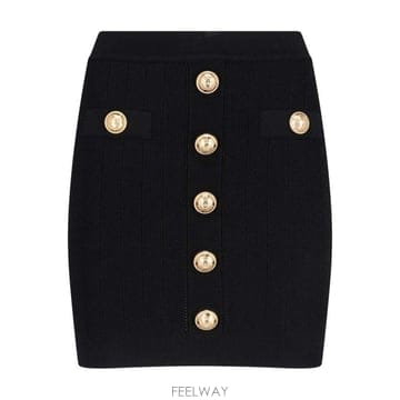 26SS Balmain 미니 스커트 EF1LB290KB070PA TP571829614