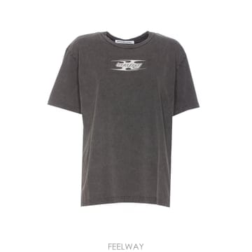 25SS 알렉산더왕 BLADE 로고 EMBOSSED T 셔츠 4CC4241515208A TP571829330