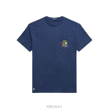 26SS 랄프 로렌 맨즈 T 셔츠 710B14586001 TP575757142