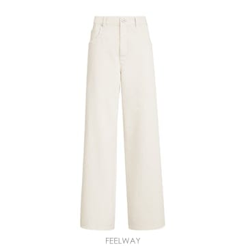 26SS 브루넬로 쿠치넬리 Relaxed trousers in dyed 데님 with jewellery  M