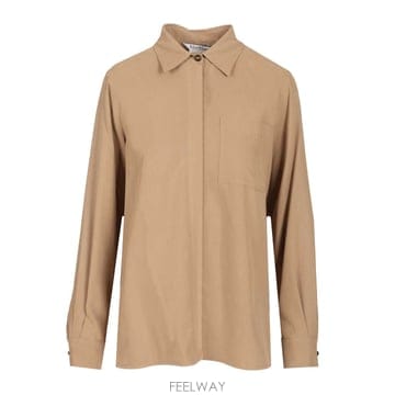 26SS 막스마라 SIAMESE WASHED 실크 셔츠 2611111151600173016 TP5709805