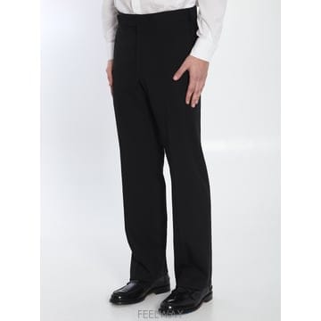 25SS Lardini 울 tailored trousers ESPALUESIF64422999 TP577193